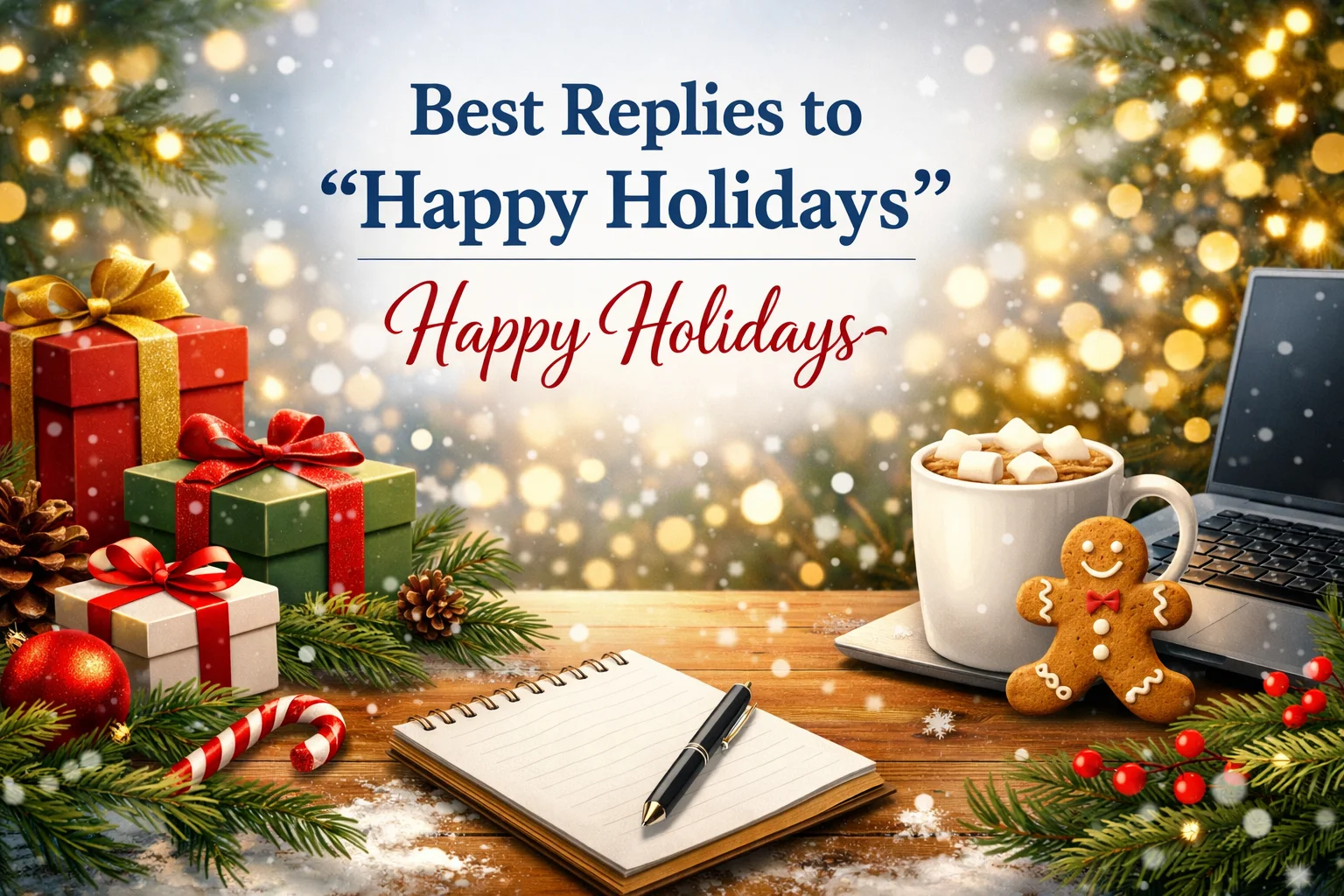 Best Replies to “Happy Holidays”