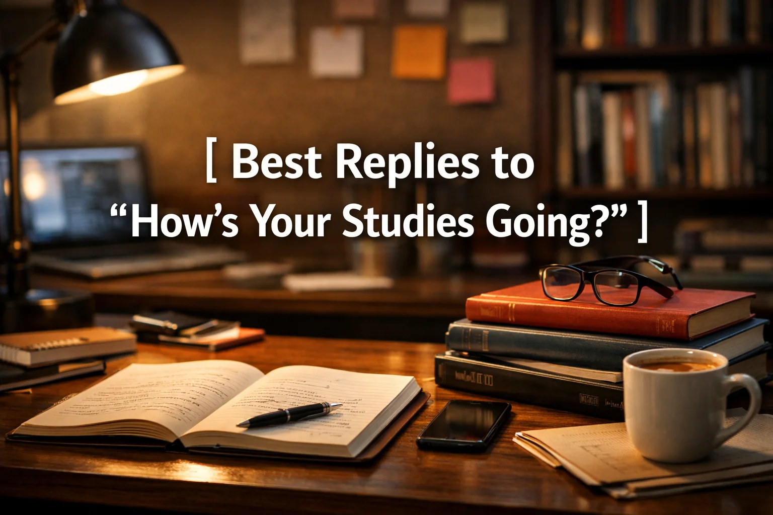 Best Replies to “How’s Your Studies Going?”