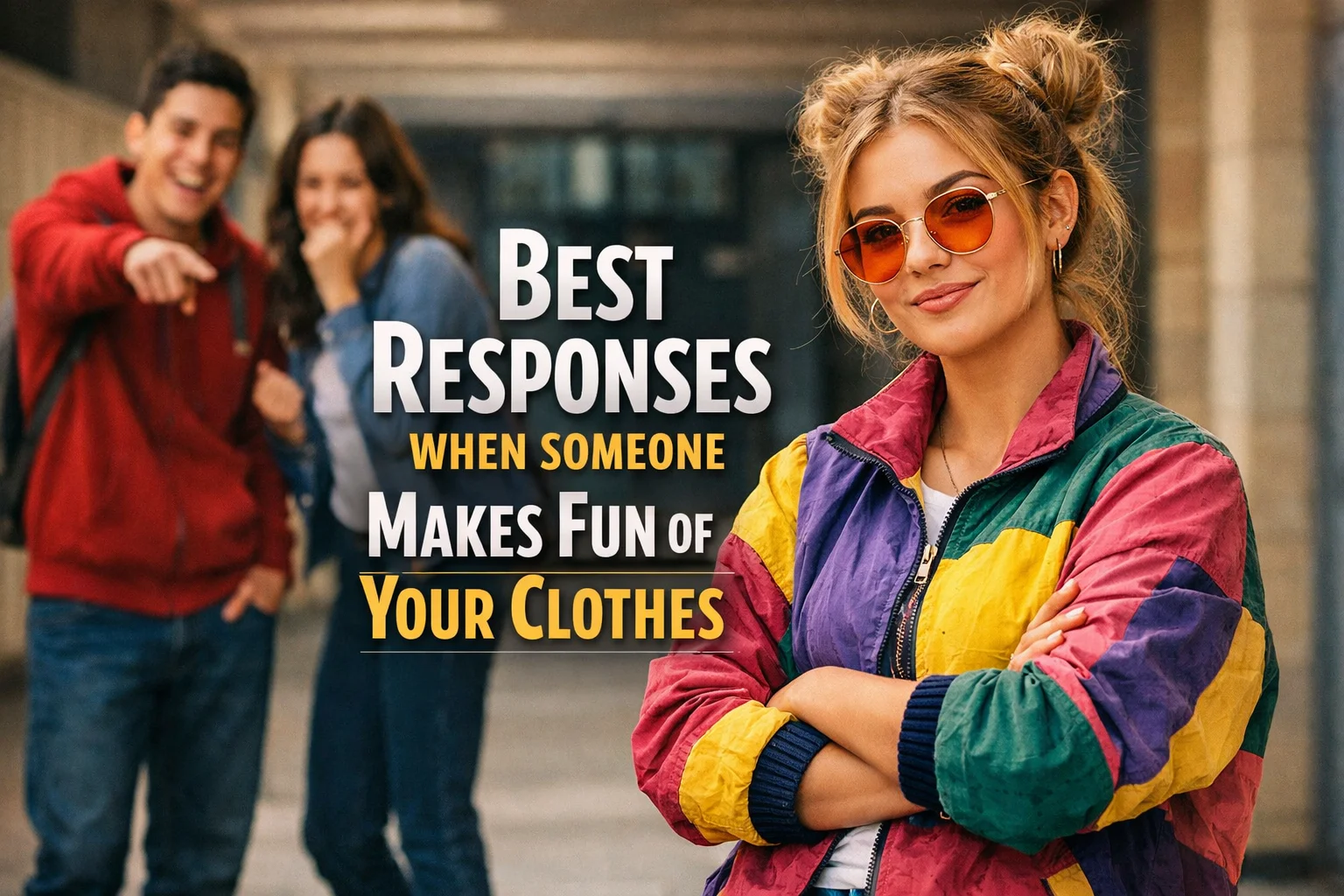 Best Responses When Someone Makes Fun of Your Clothes