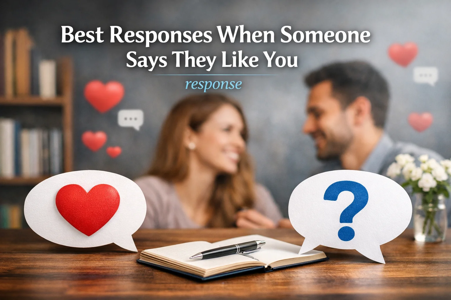 Best Responses When Someone Says They Like You