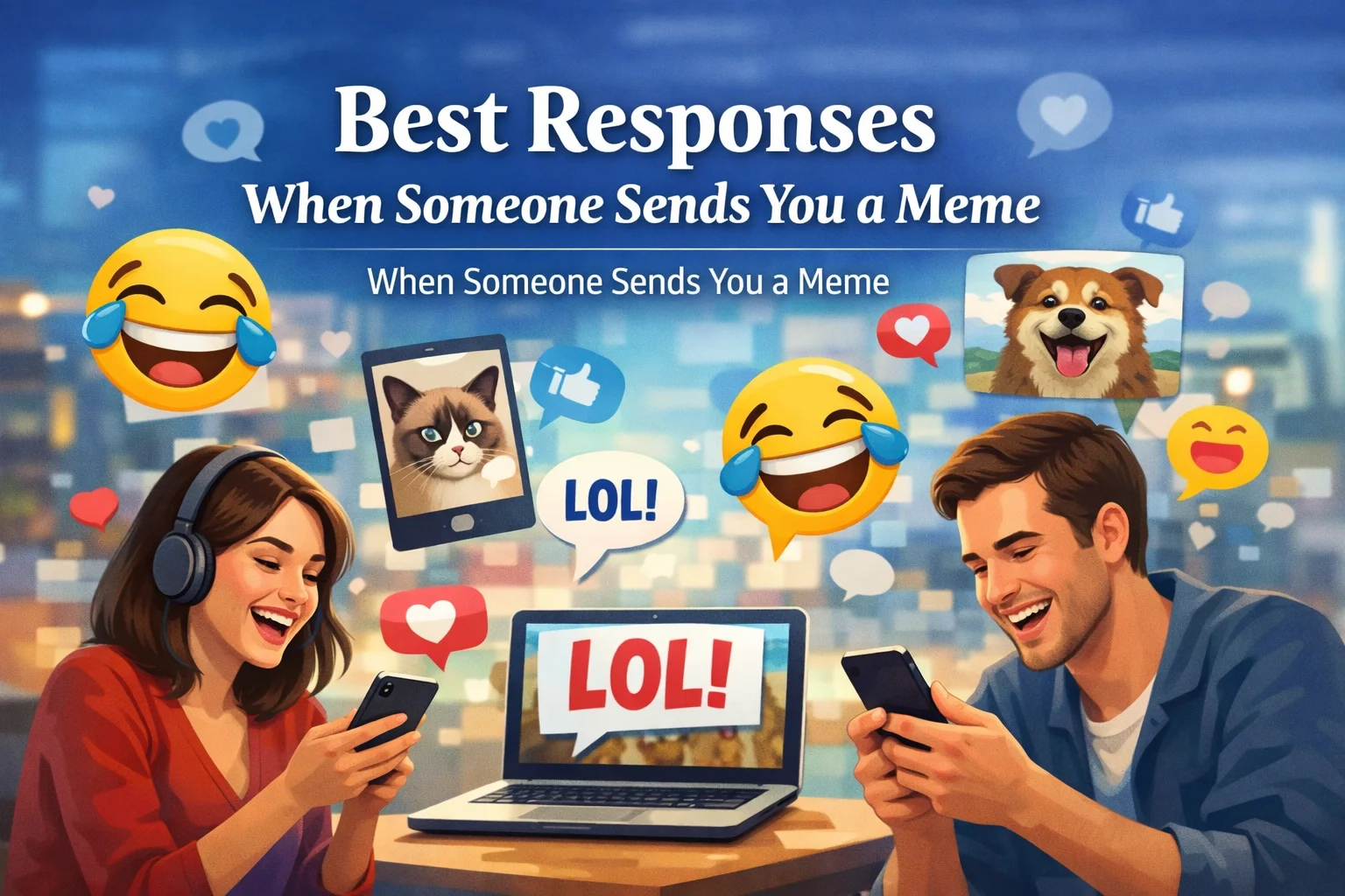 Best Responses When Someone Sends You a Meme
