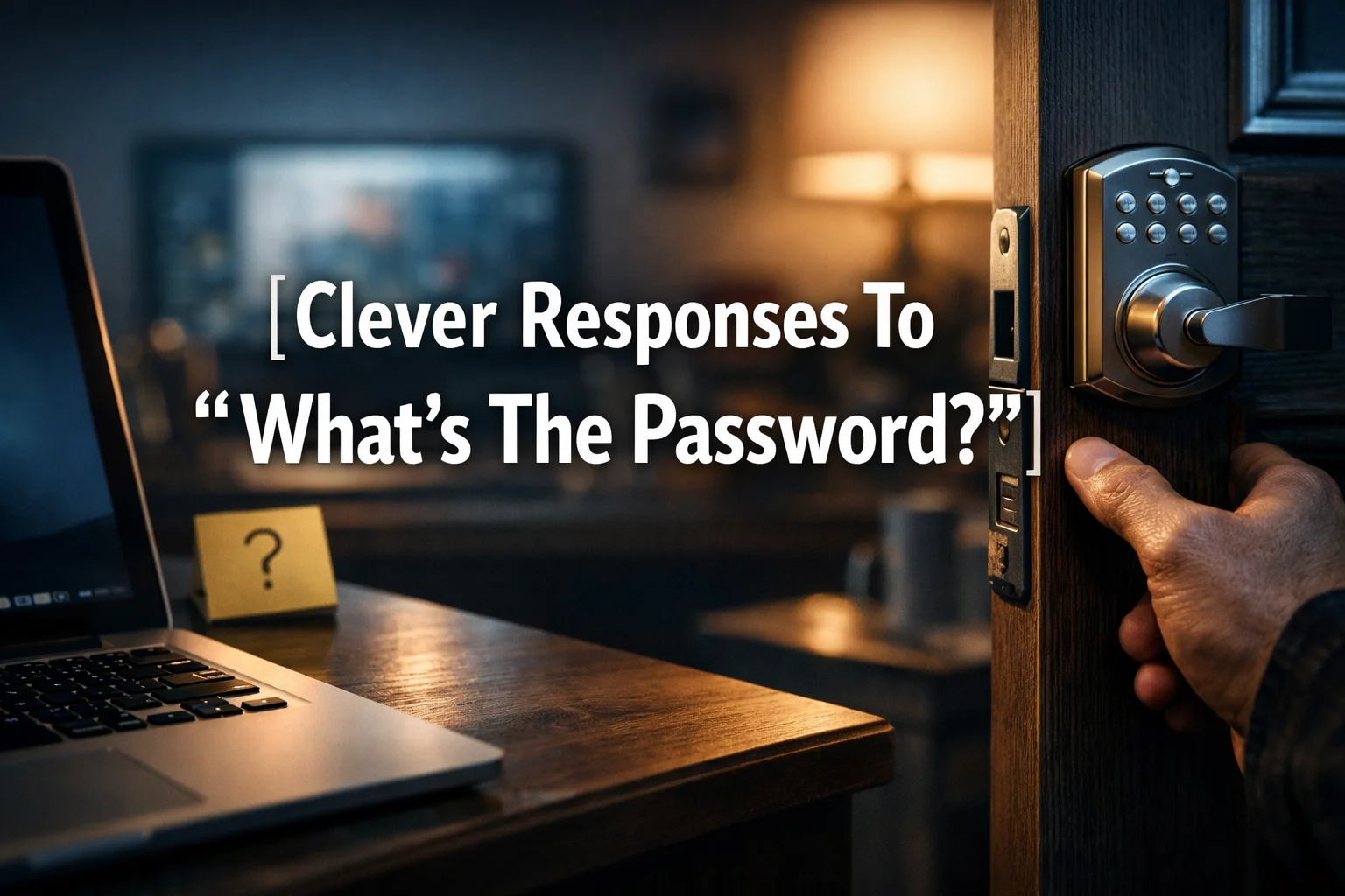 Clever Responses To “What’s The Password?”