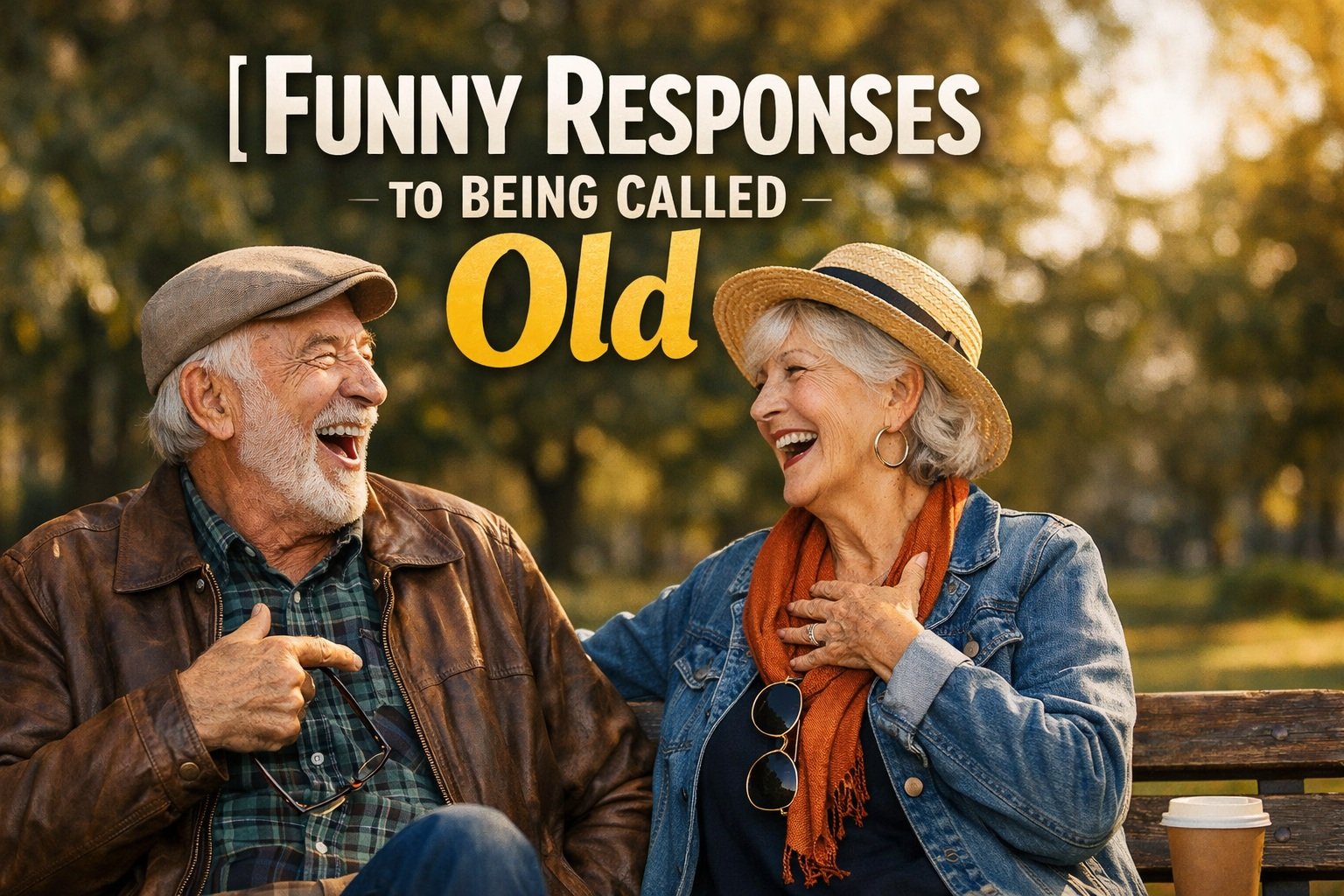 Funny Responses to Being Called Old