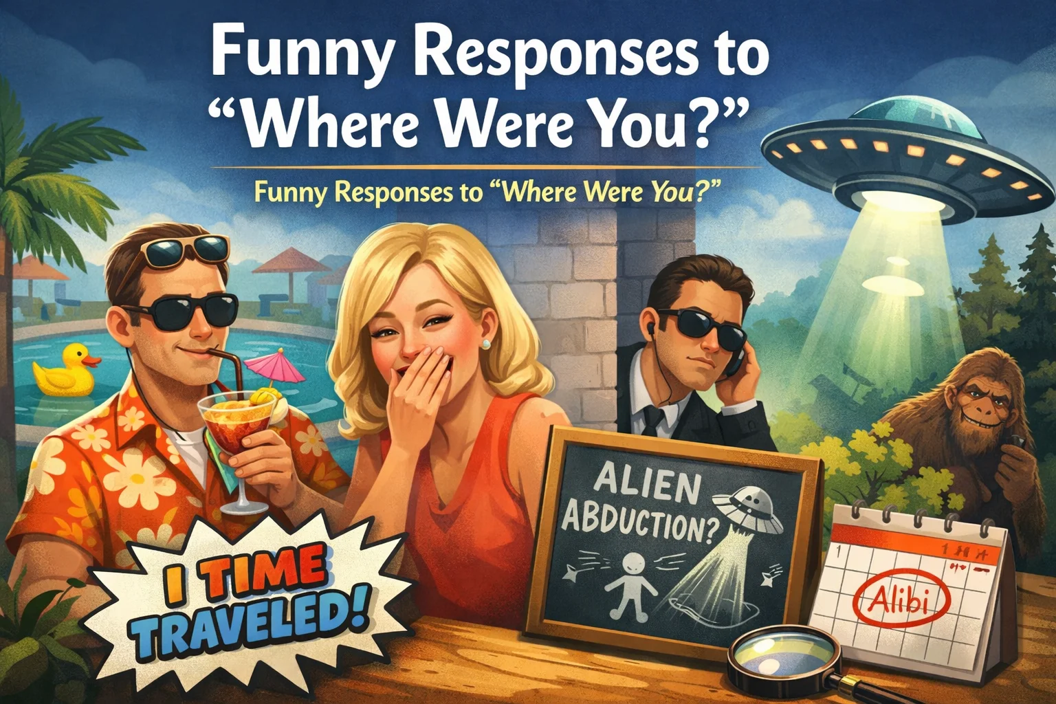 Funny Answers to “Are You Still Alive?”