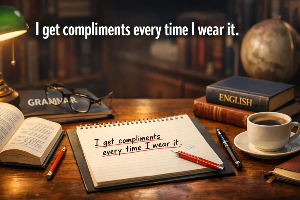  "I get compliments every time I wear it."