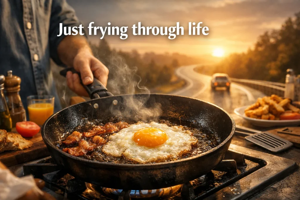 Just frying through life