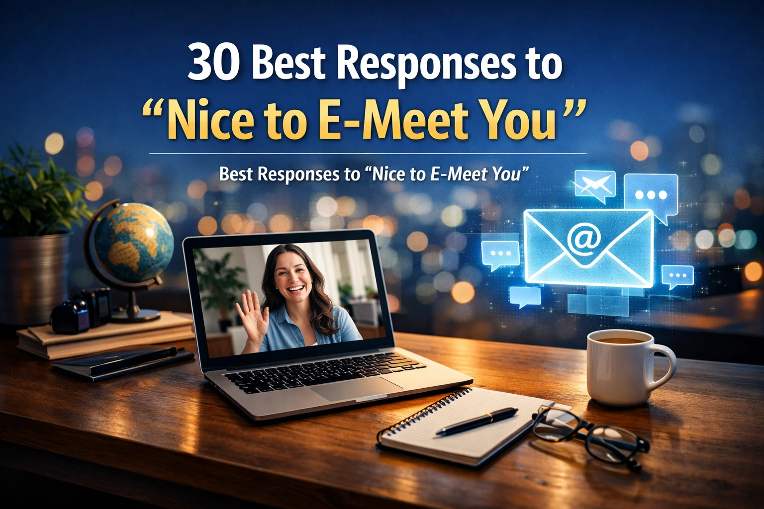 Best Responses to “Nice to E-Meet You”