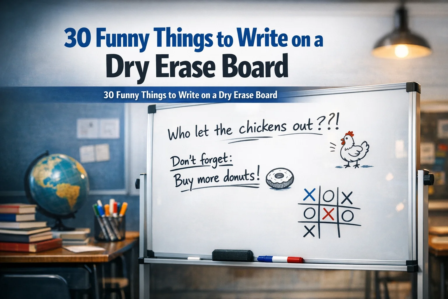 Funny Things to Write on a Dry Erase Board