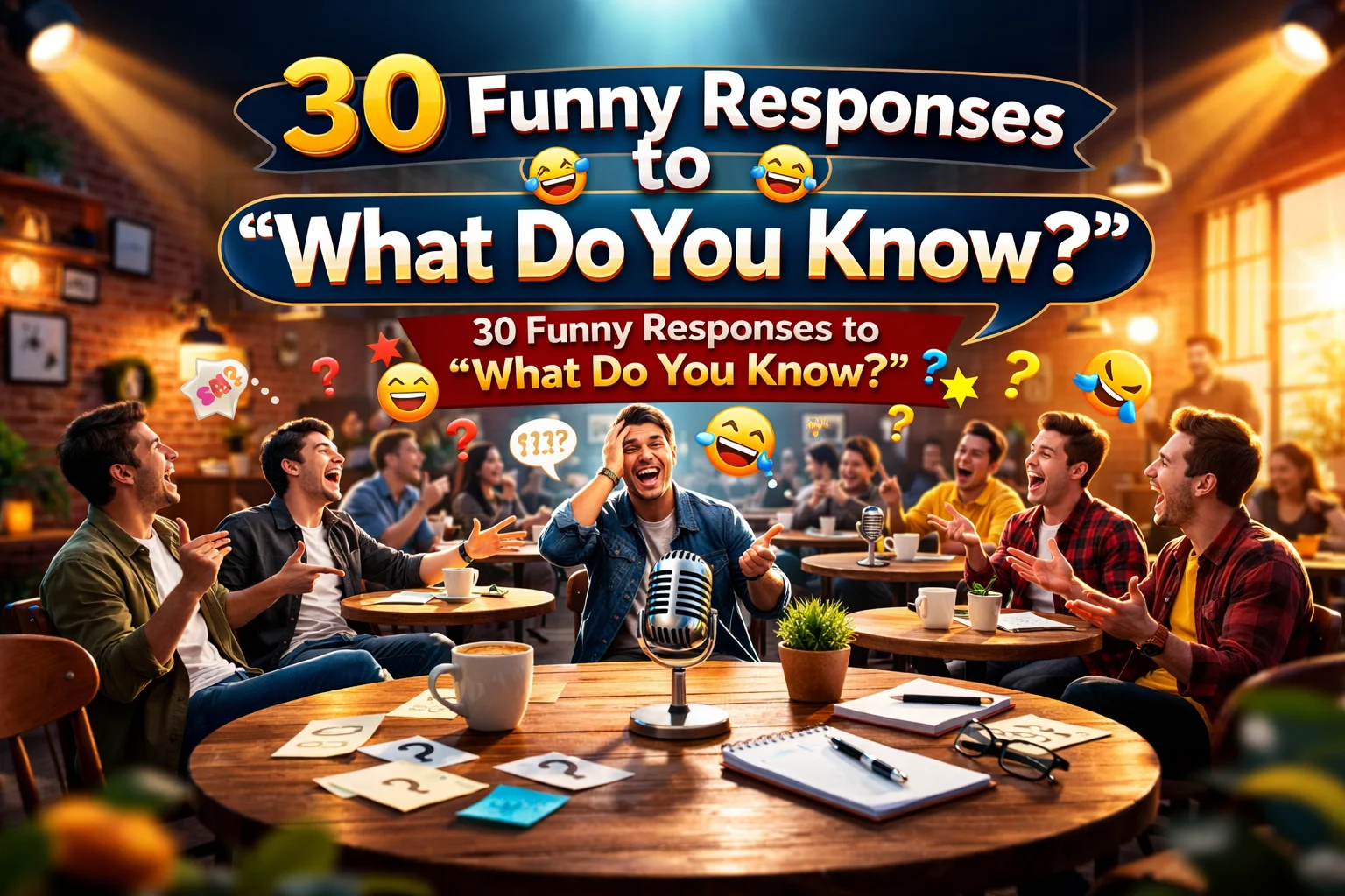 Funny Responses to “What Do You Know?”