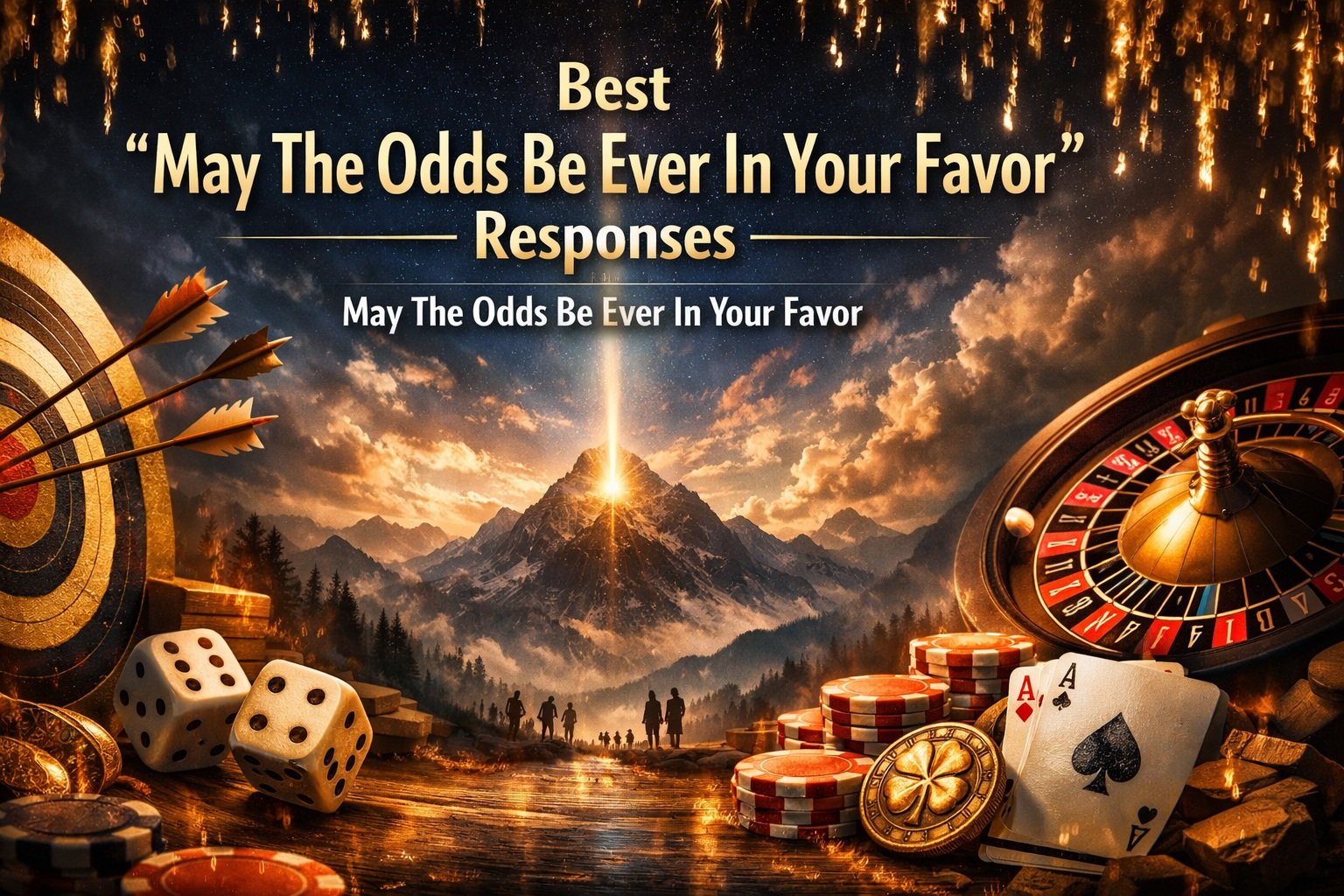 Best ‘May The Odds Be Ever In Your Favor’ Responses