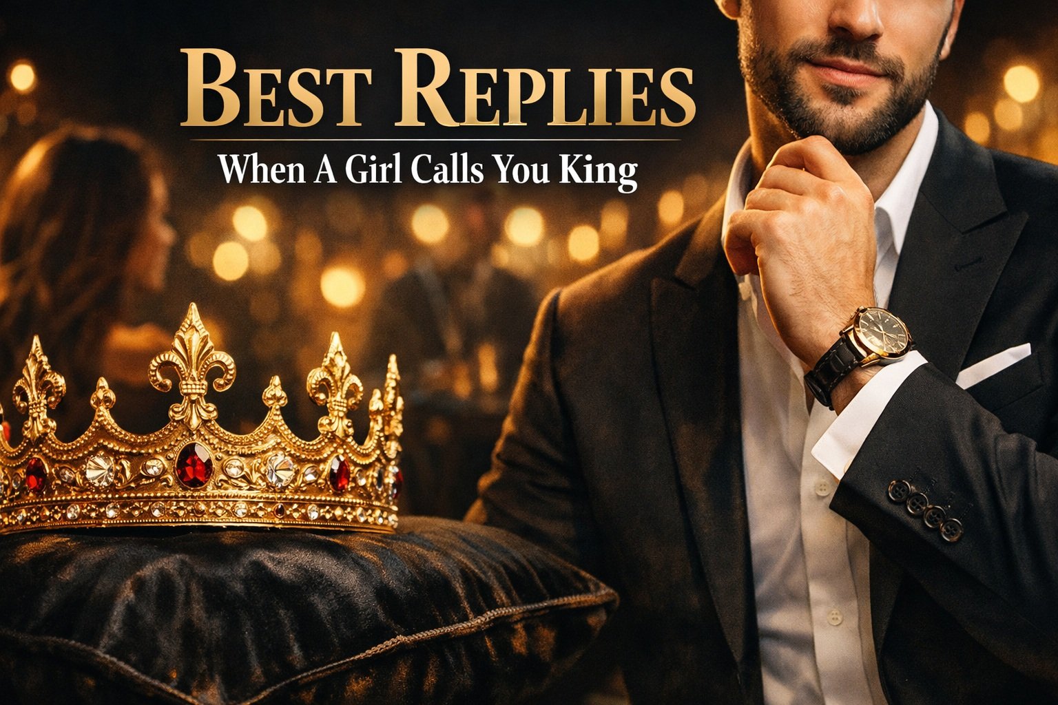 Best Replies When A Girl Calls You King