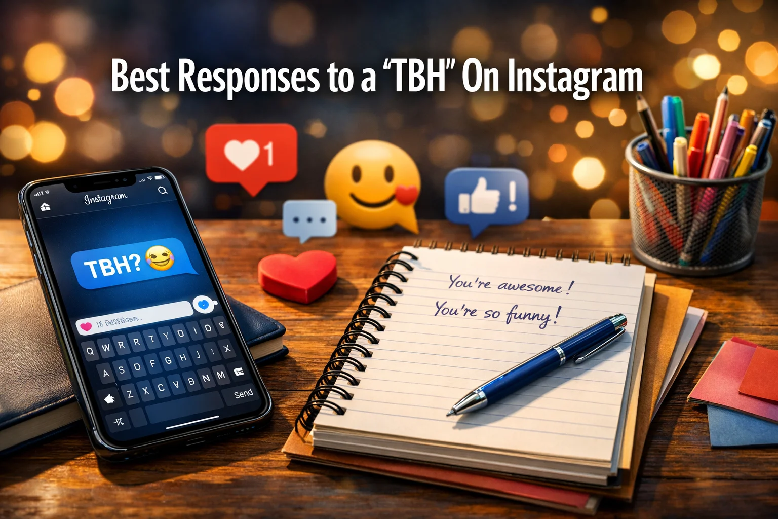 Best Responses to a “TBH” On Instagram