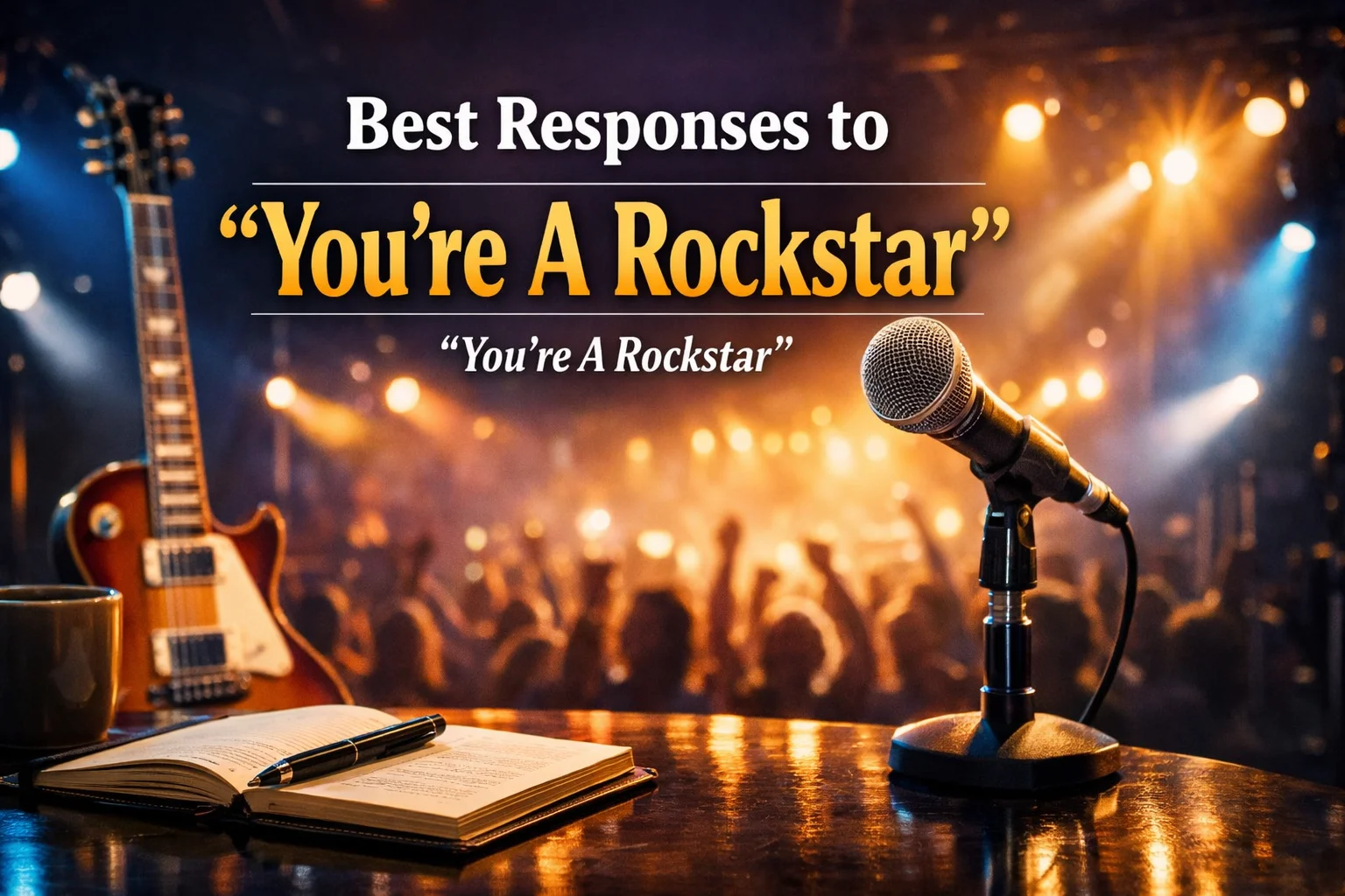 Best Responses to “You’re A Rockstar”