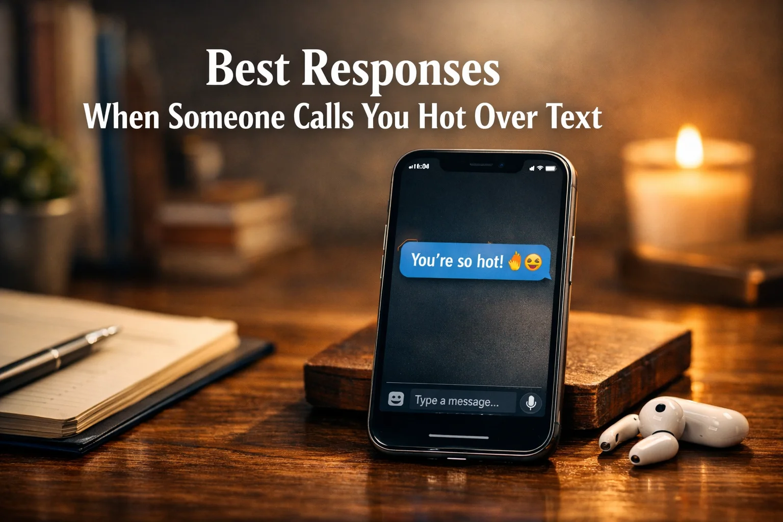 Best Responses When Someone Calls You Hot Over Text