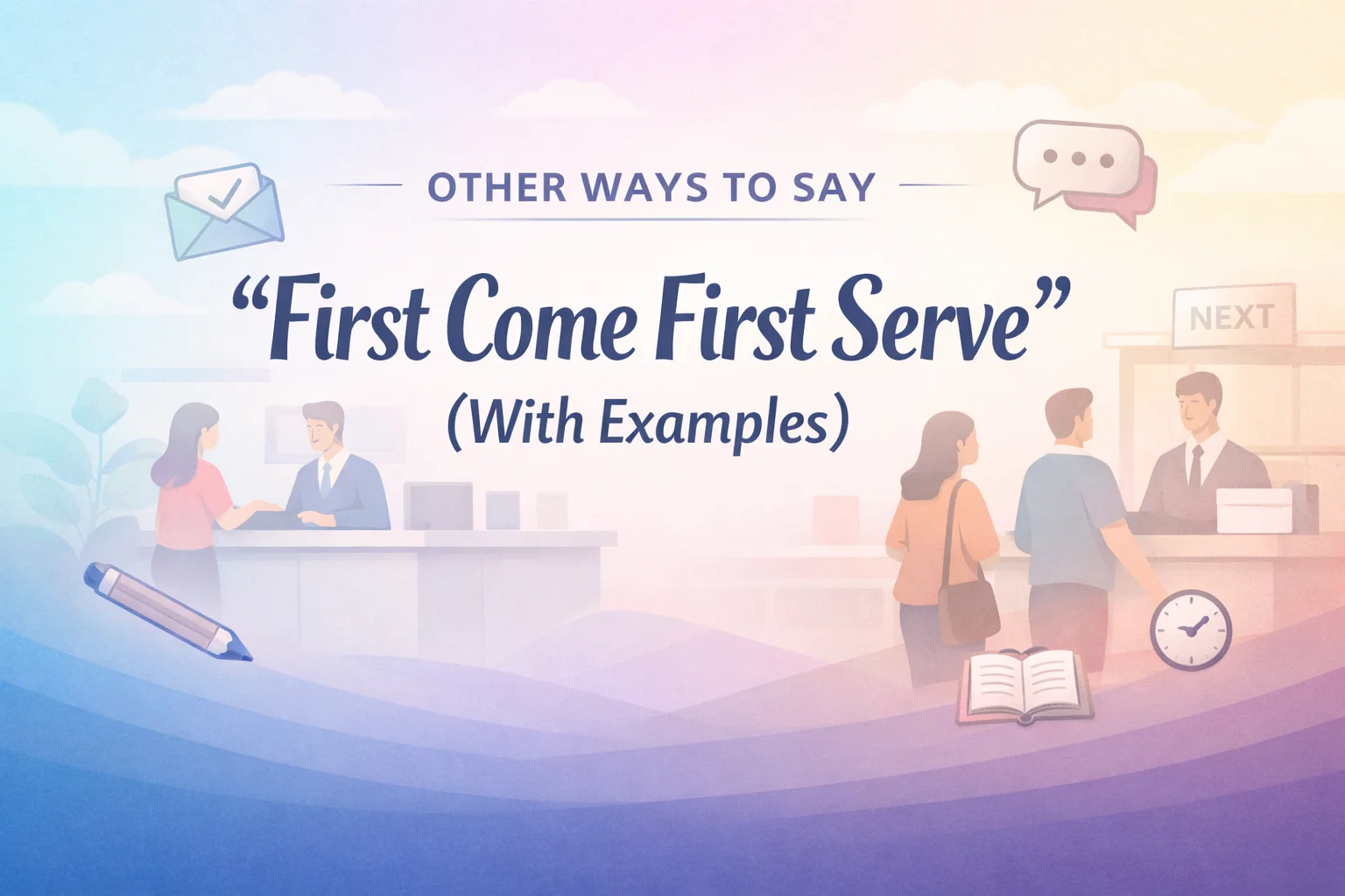 “First Come First Serve” (With Examples)
