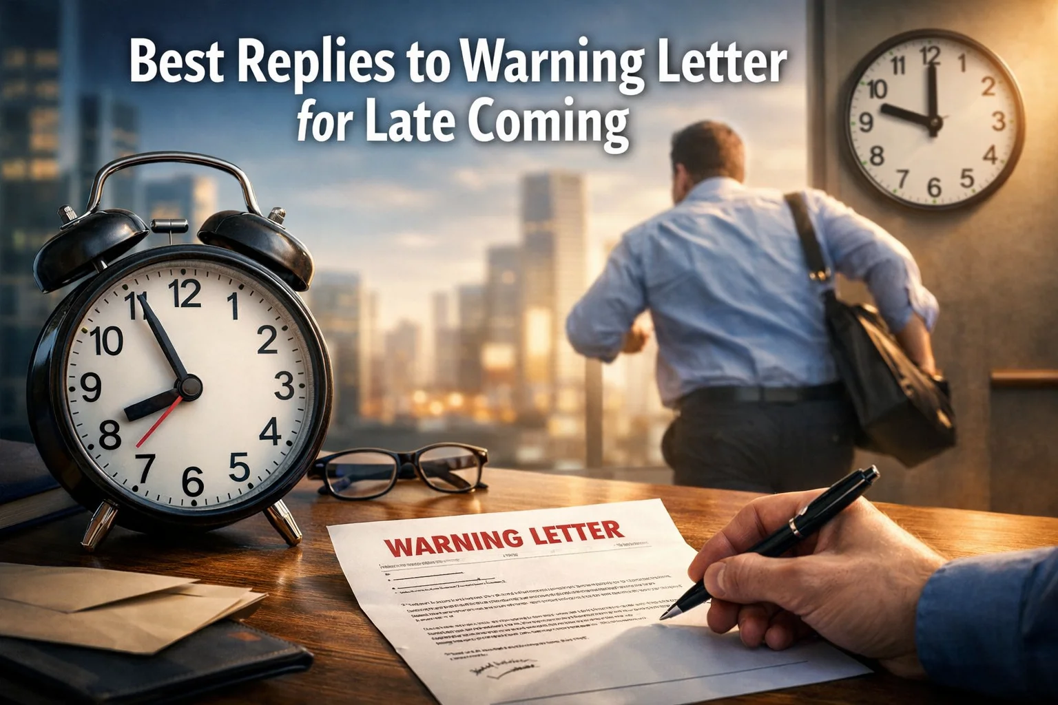 Best Replies to Warning Letter for Late Coming