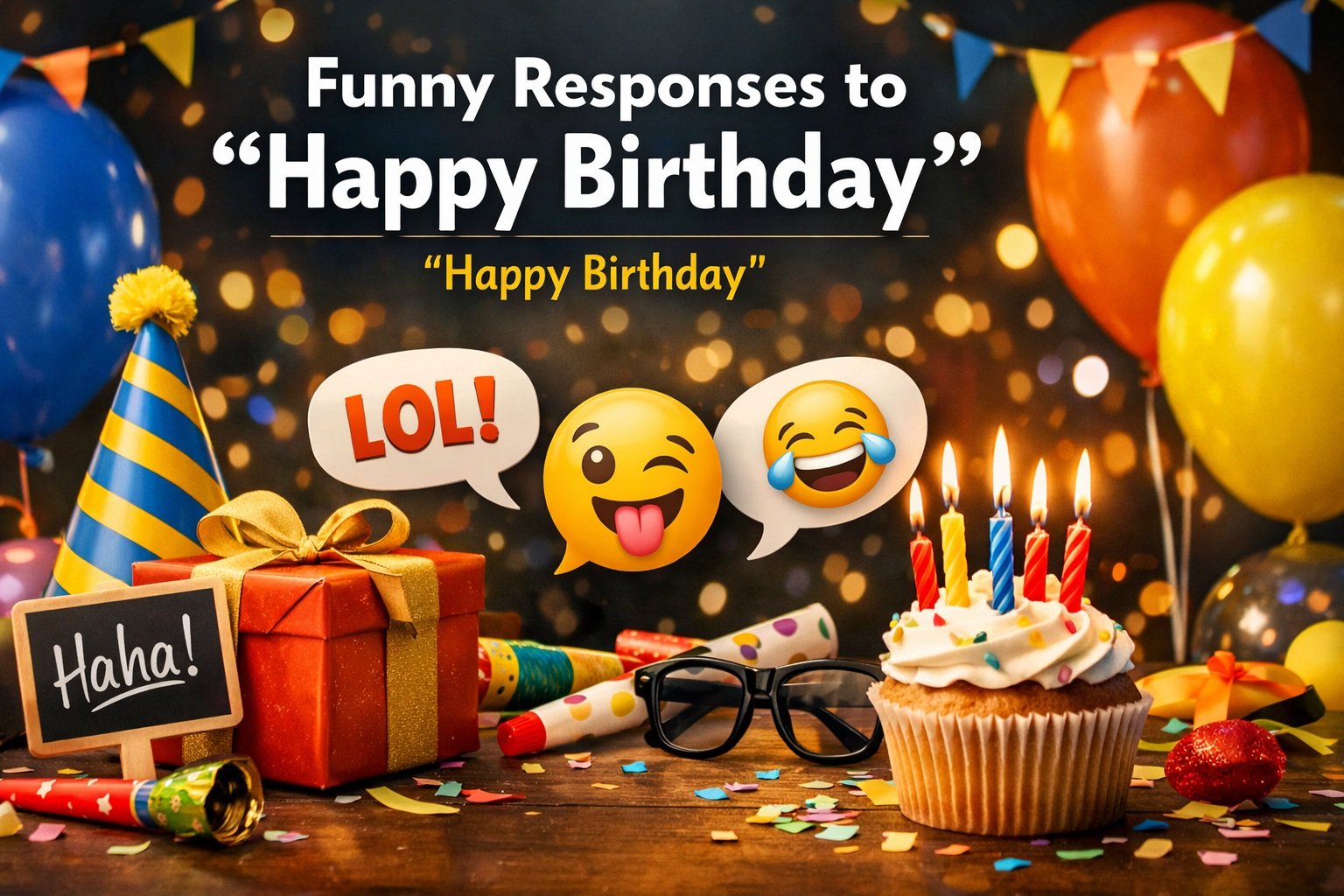 Funny Responses to “Happy Birthday”