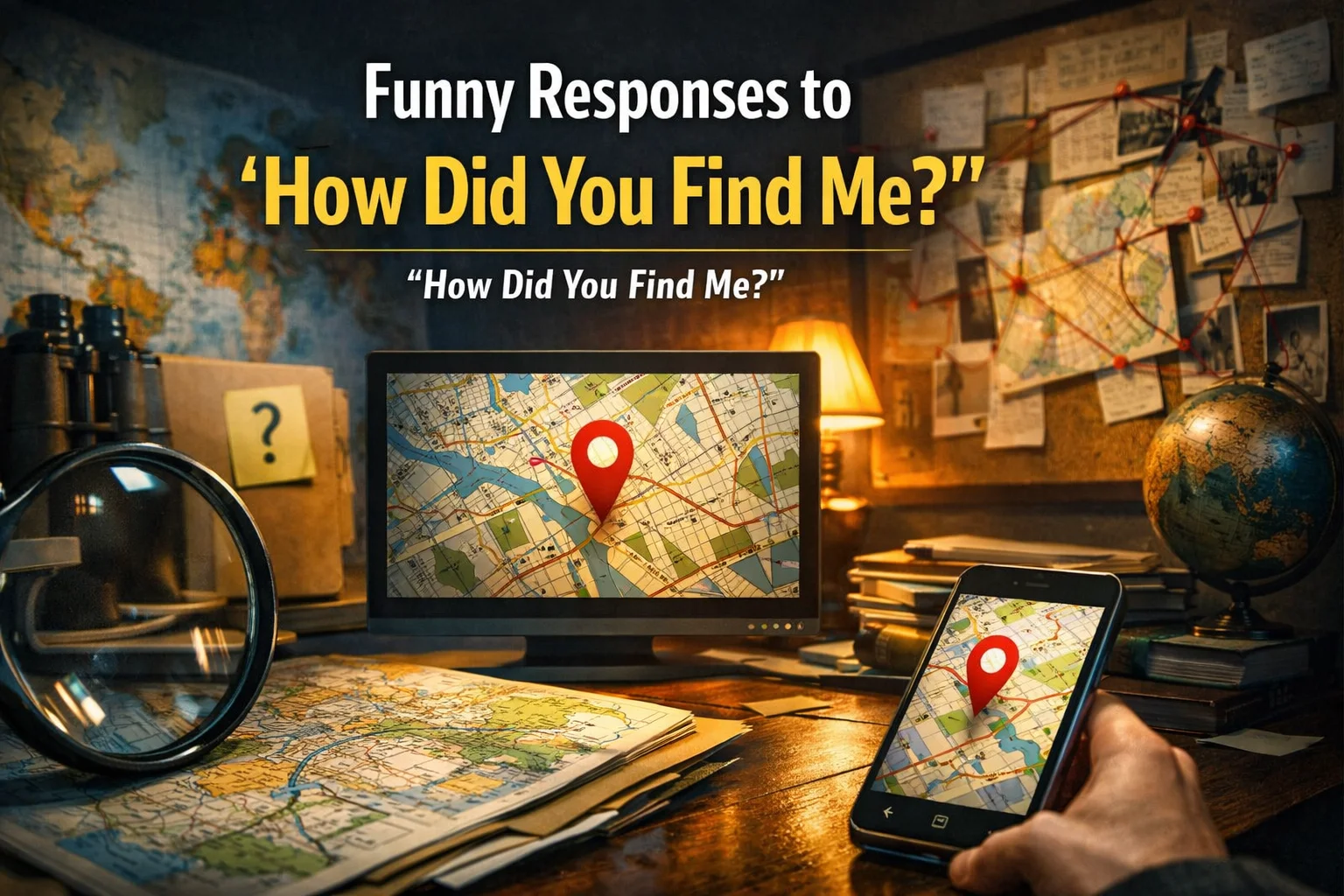 Funny Responses to ‘How Did You Find Me?’