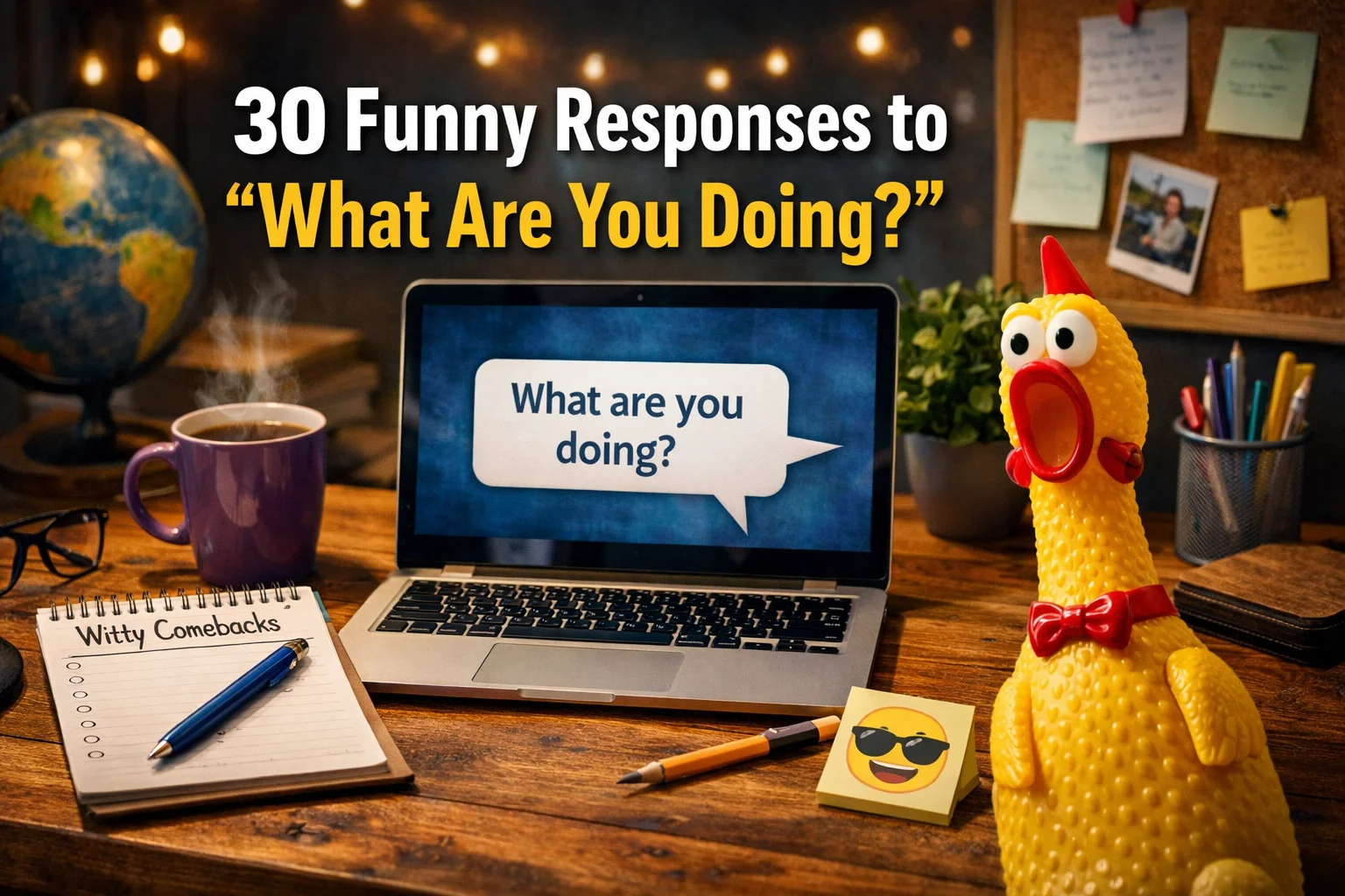 Funny Responses to “What Are You Doing?”