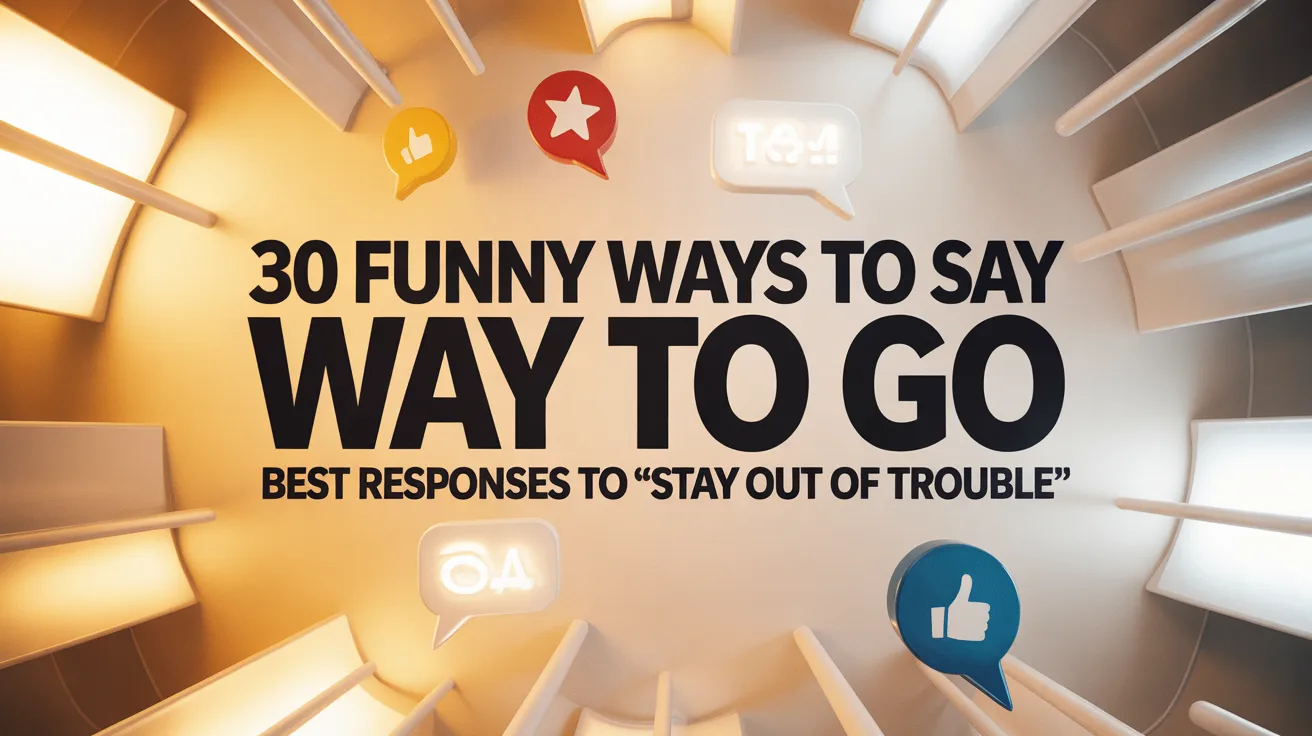 Funny Ways to Say “Way to Go”