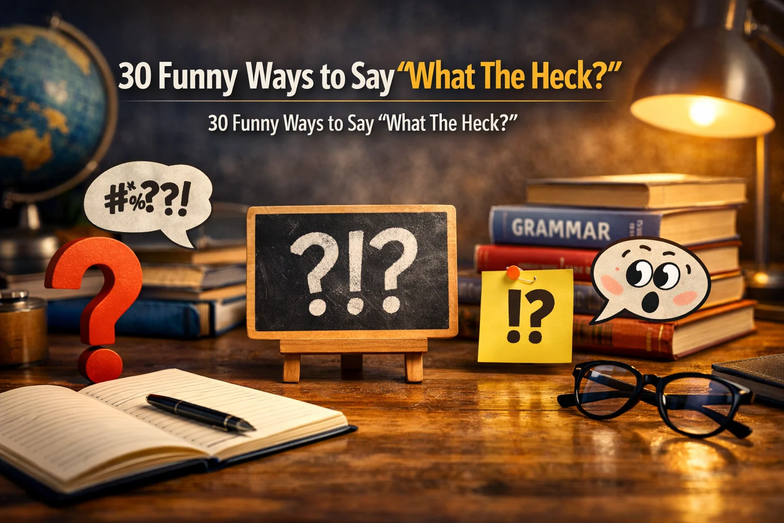 Funny Ways to Say “What The Heck?”