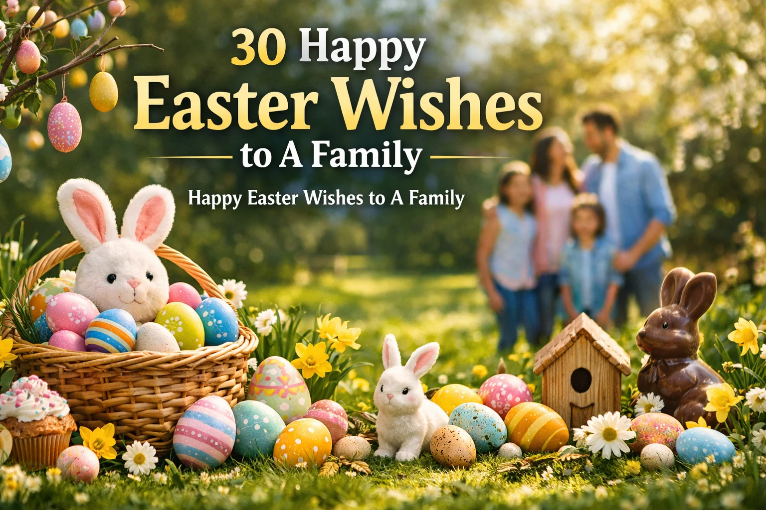 Happy Easter Wishes to A Family