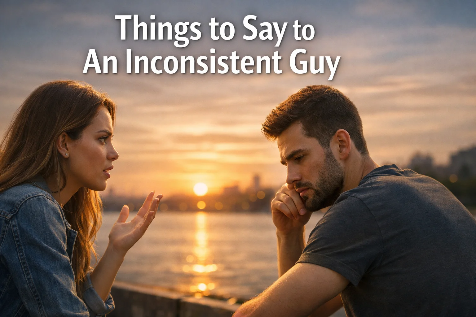 Things to Say to An Inconsistent Guy