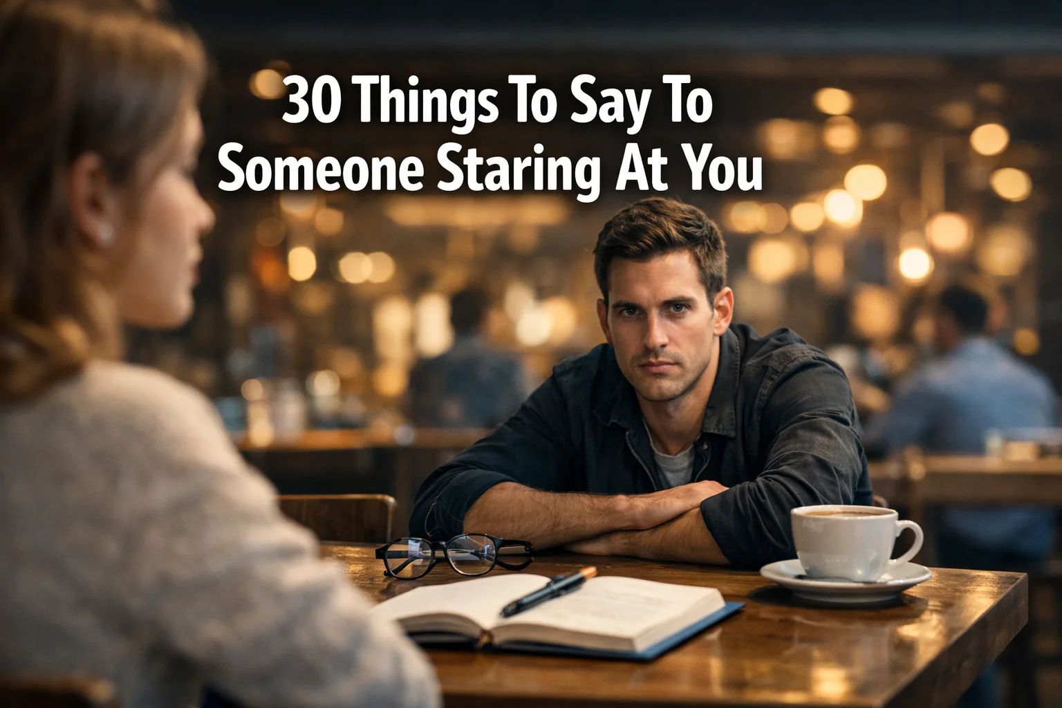 Things To Say To Someone Staring At You