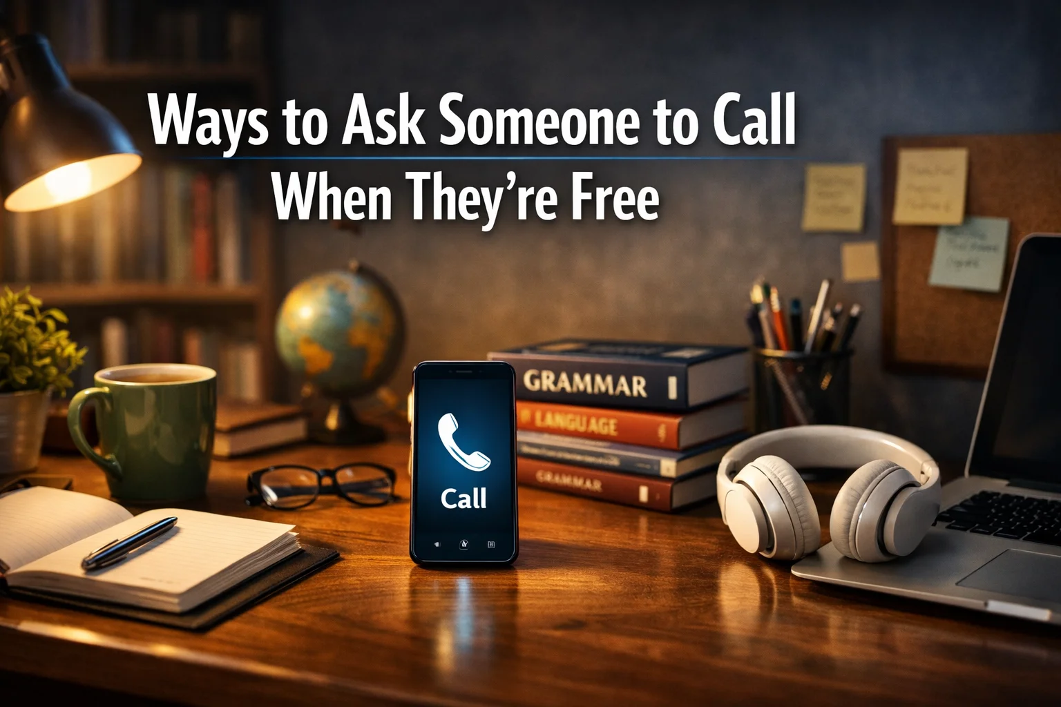 Ways to Ask Someone to Call When They’re Free
