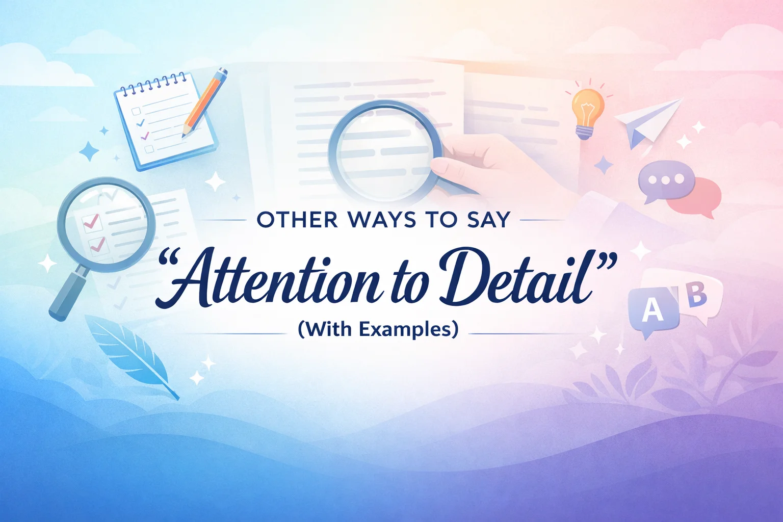 “Attention to Detail” (With Examples)