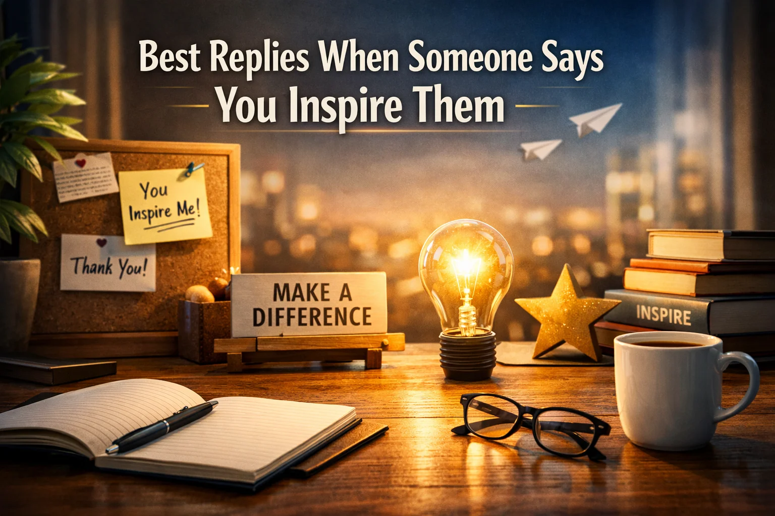 Best Replies When Someone Says You Inspire Them