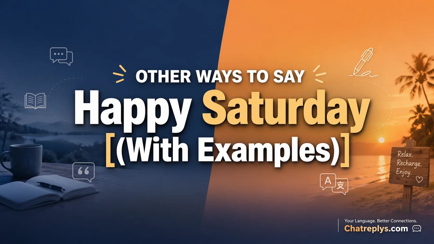 Other Ways to Say “Happy Saturday” (With Examples)