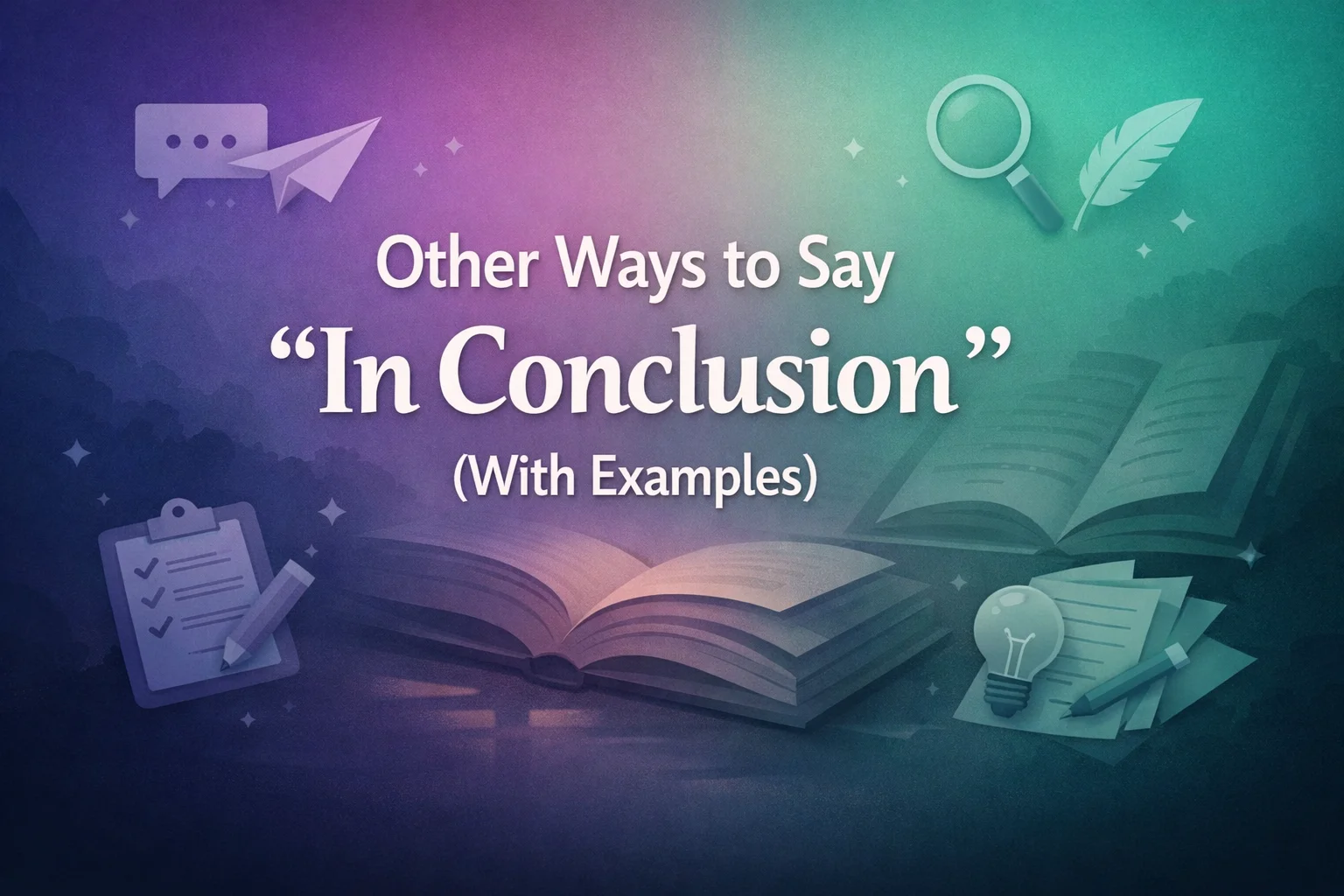 Other Ways to Say “In Conclusion” (With Examples)