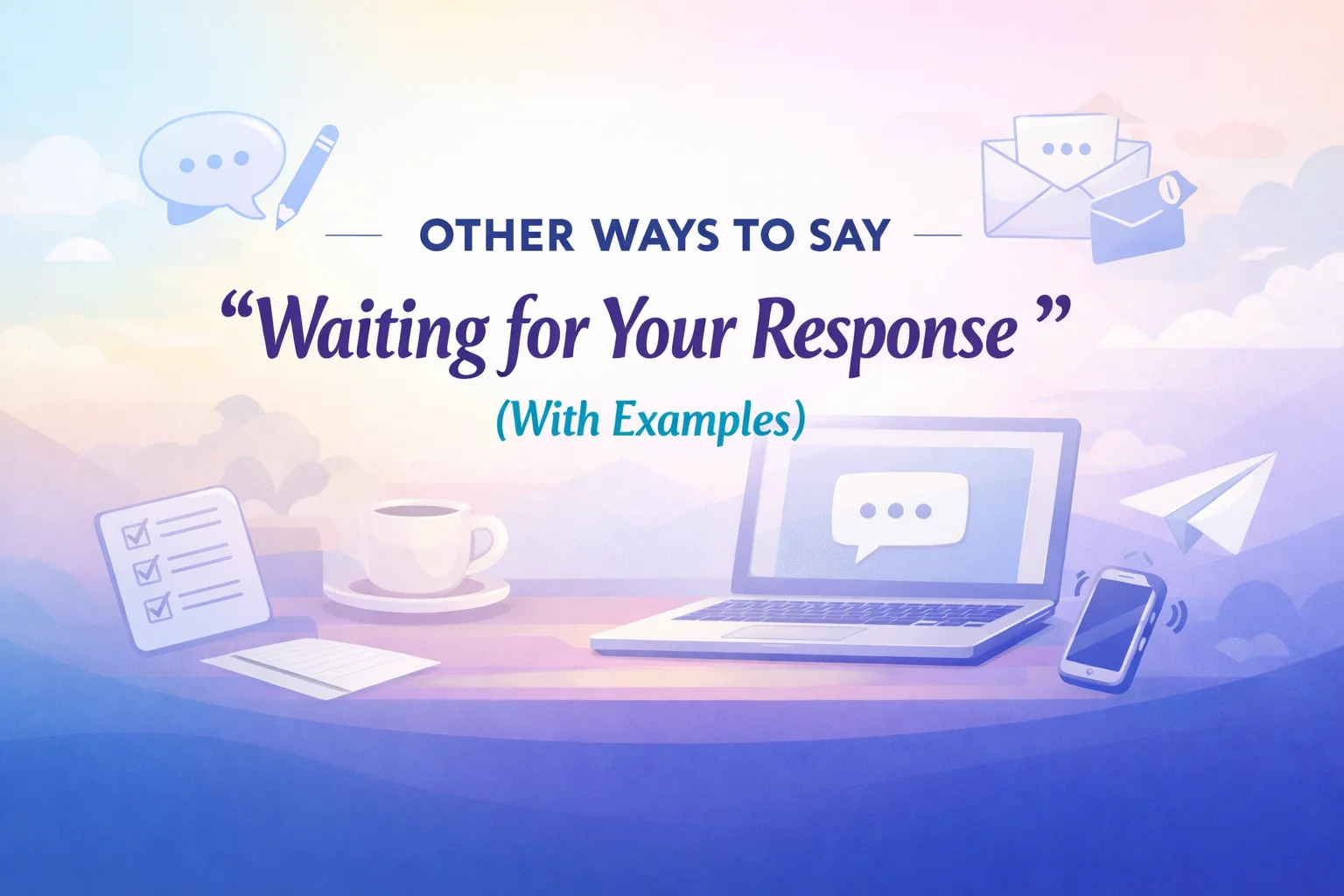 “Waiting for Your Response” (With Examples)