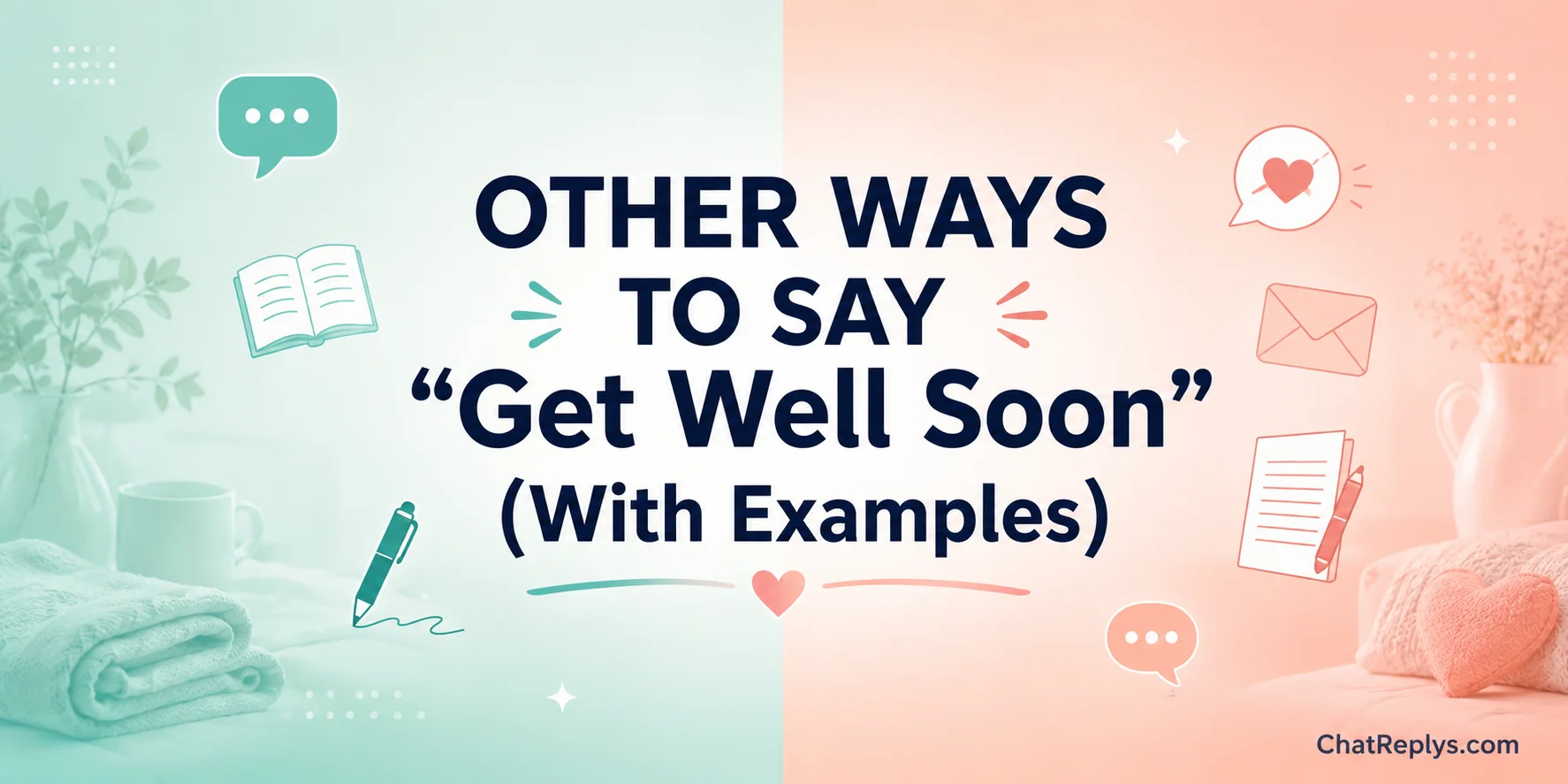 Other Ways to Say “Get Well Soon”