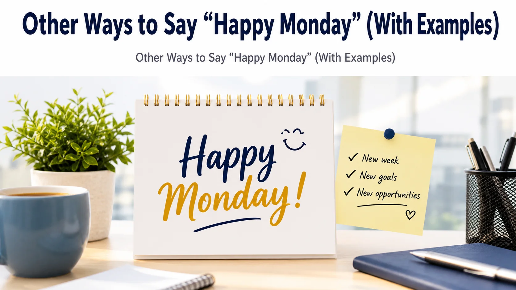 Other Ways to Say “Happy Monday” (With Examples)