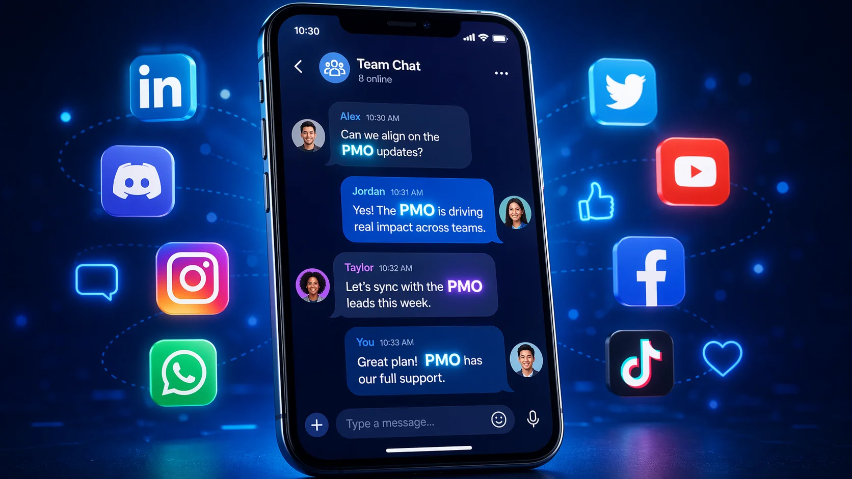 What Do PMO Mean in Text?