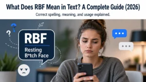 What Does RBF Mean in Text? A Complete Guide