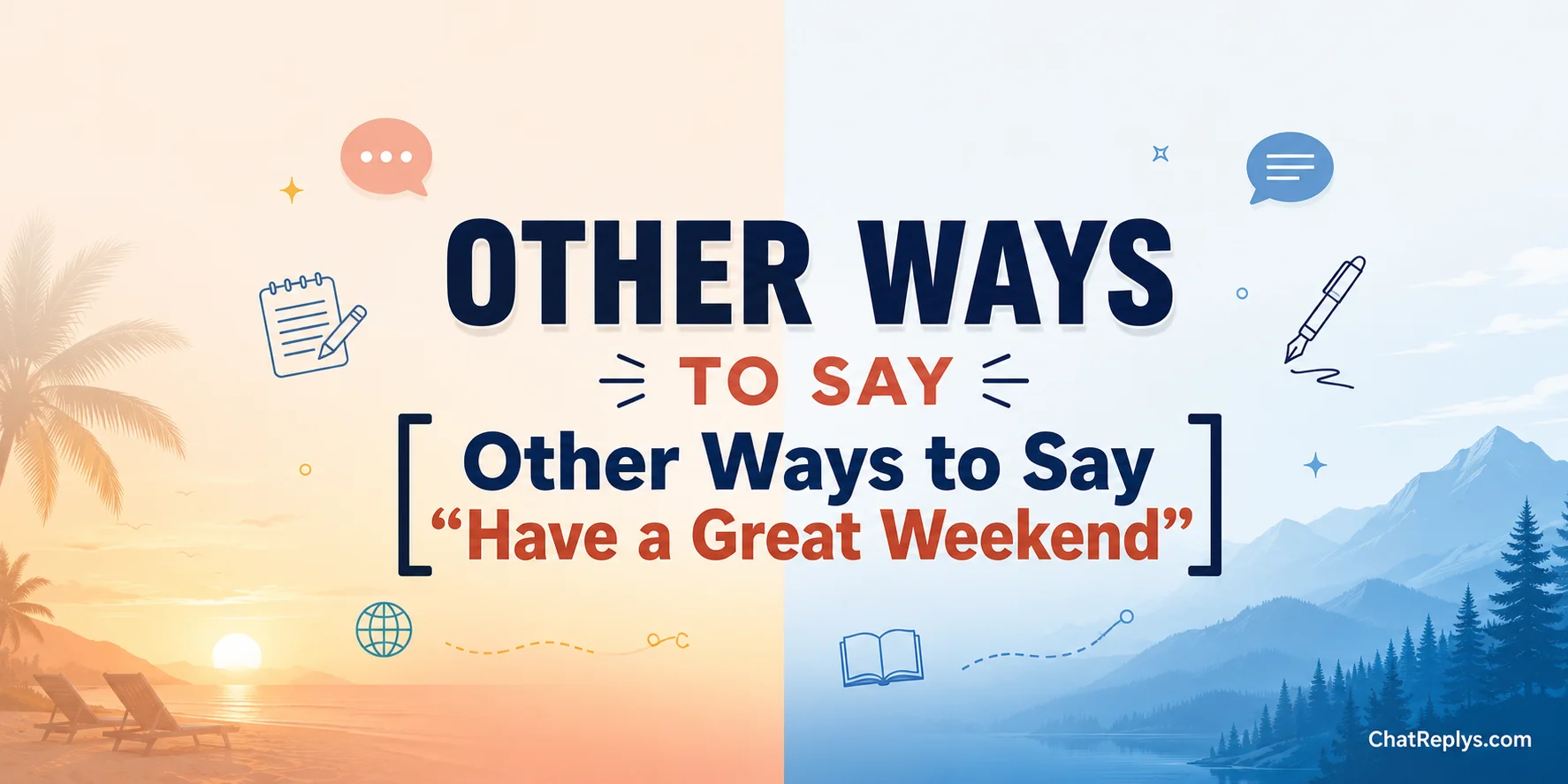 Other Ways to Say “Have a Great Weekend”
