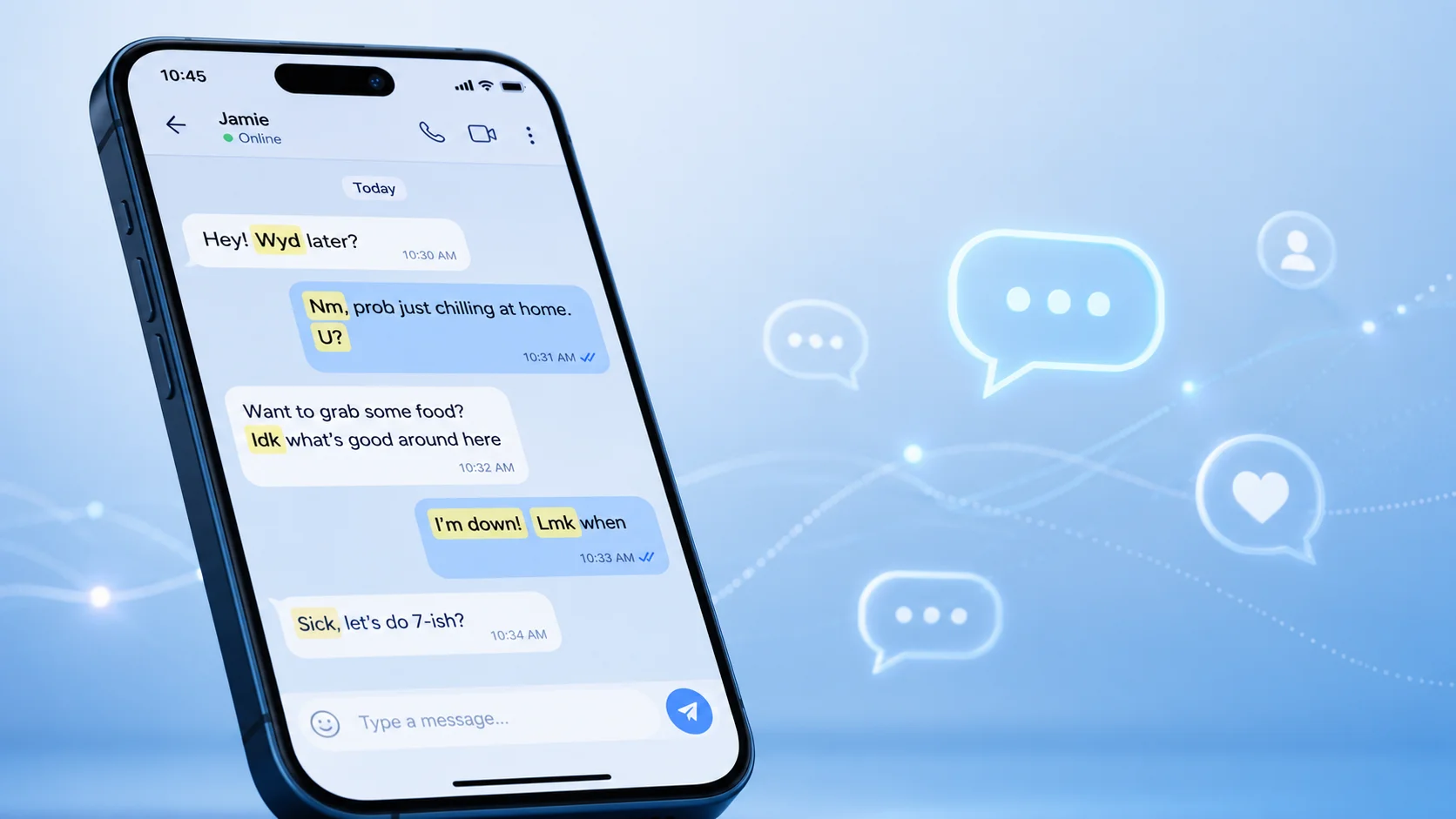 SM Meaning in Text