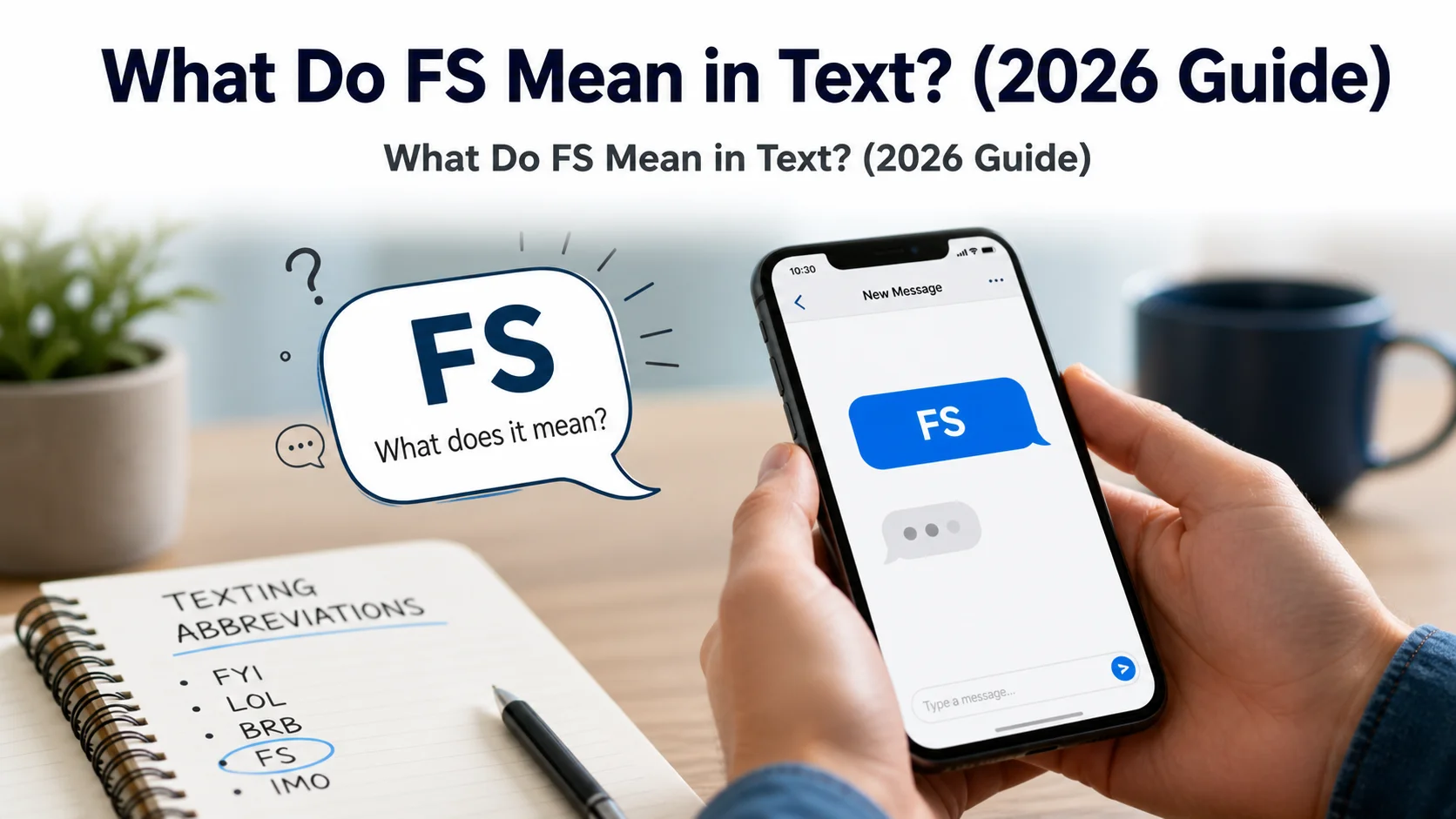 What Do FS Mean in Text?