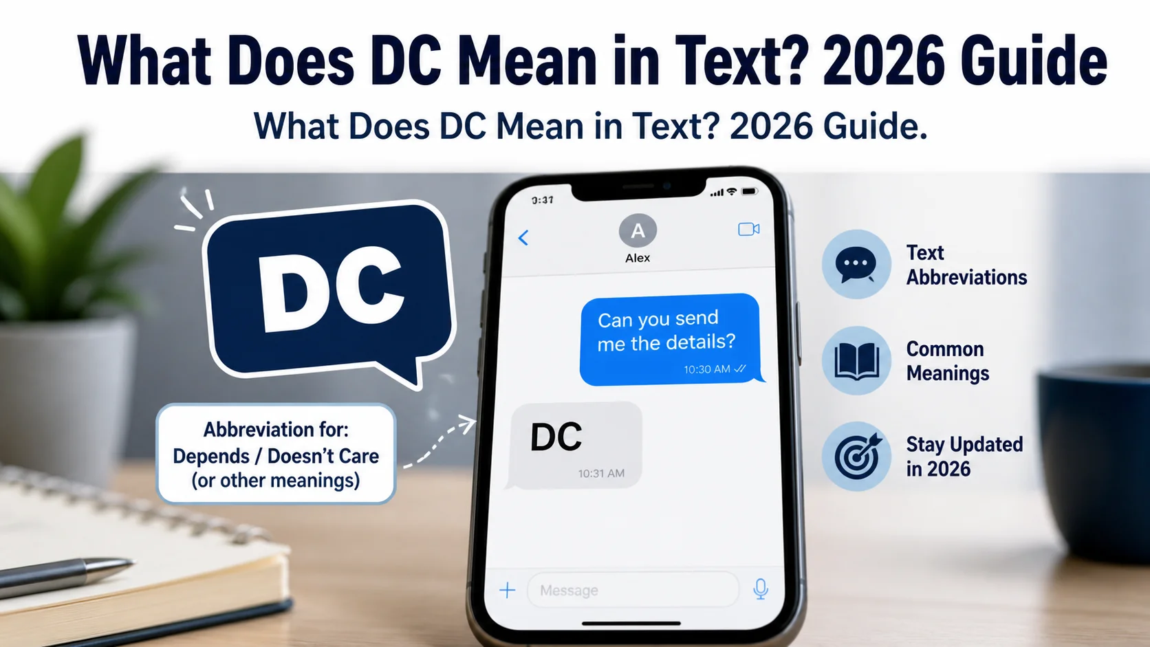 What Does DC Mean in Text?