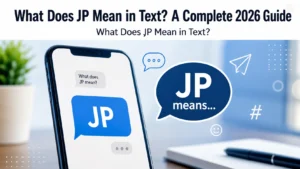 What Does JP Mean in Text?