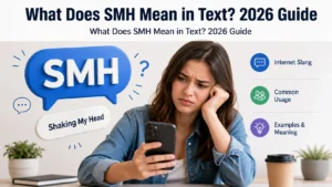 What Does SMH Mean in Text?