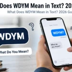 What Does WDYM Mean in Text?