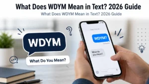 What Does WDYM Mean in Text?