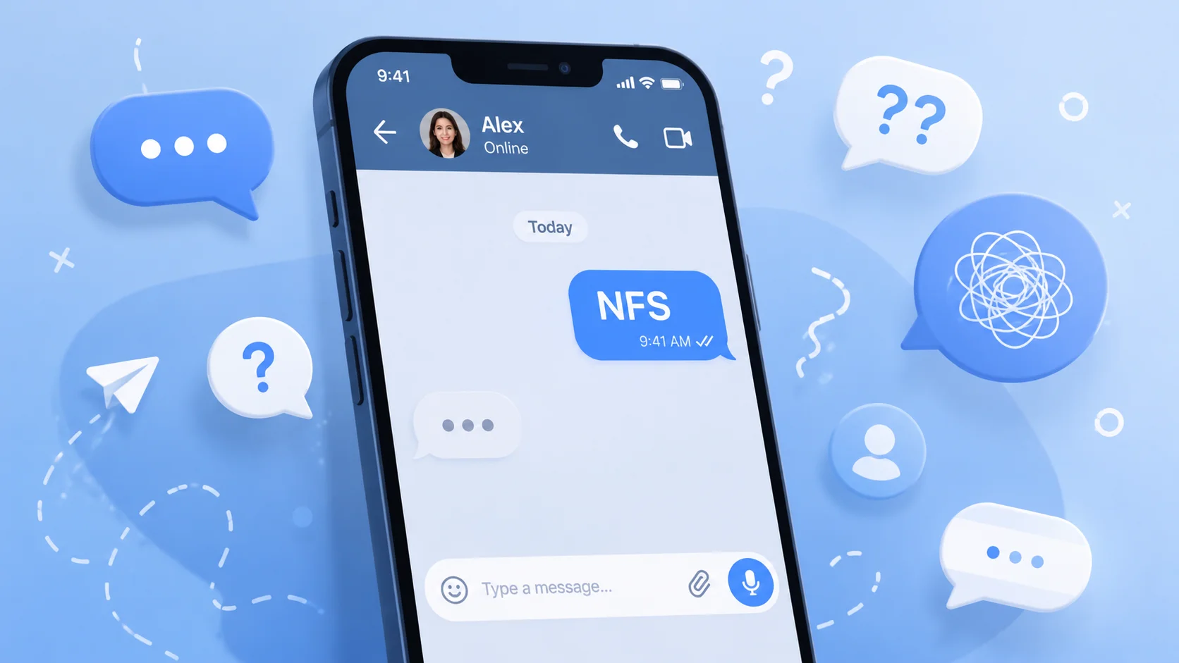 NFS Meaning in Text
