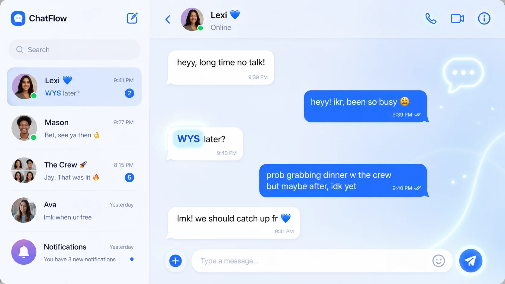 WYS Meaning in Text